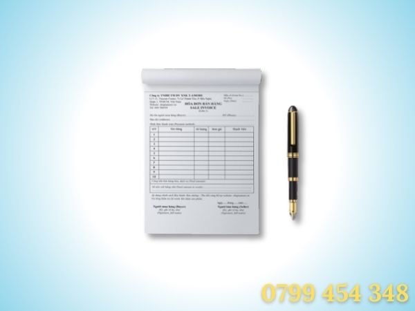  Biểu mẫu giấy Fort