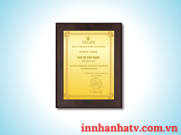 Bảng vinh danh đồng