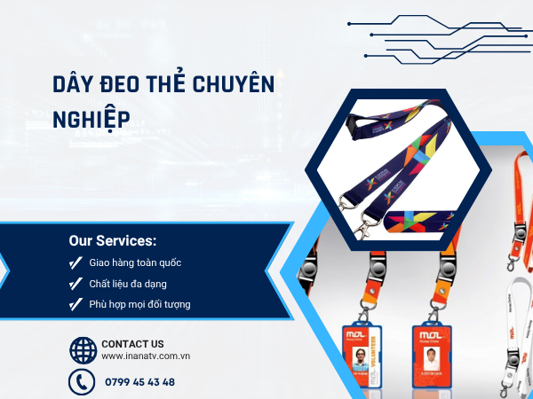 Dây Đeo Thẻ Chuyên Nghiệp