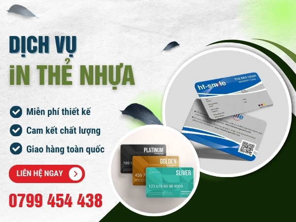 Đừng tìm nữa đây là nơi in thẻ nhựa tại Huế tốt nhất