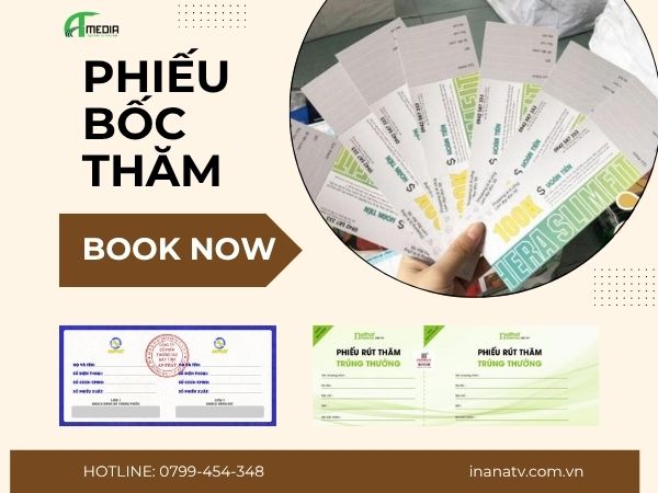 Phiếu Bốc Thăm May Mắn Tạo Sức Hút Cho Mọi Chương Trình Tại ATV