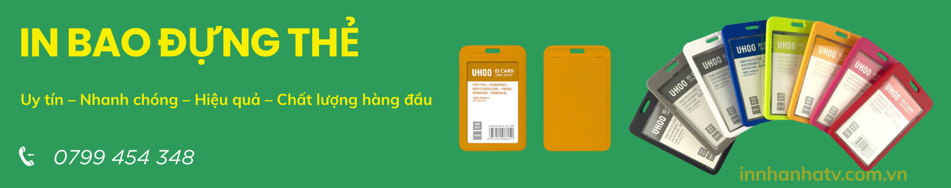 In Bao Đựng Thẻ