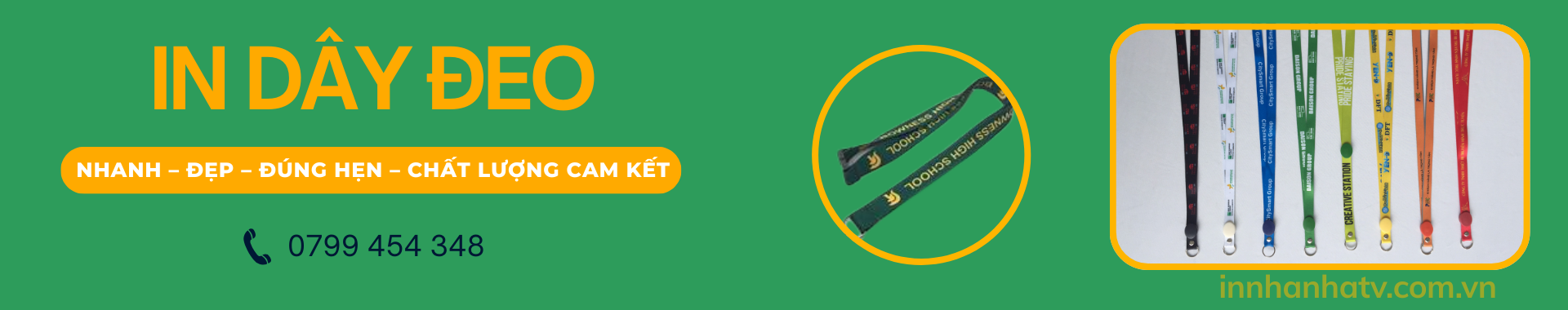 In Dây Đeo