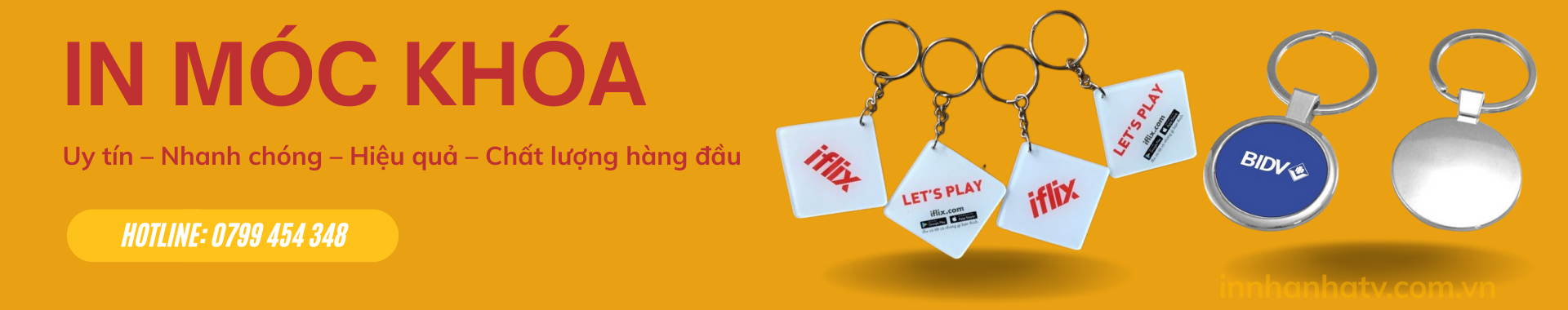 In Móc Khoá